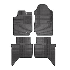 Ford Ranger Floor Mats - Omac - El Toro Rubber - Black - '19-'22